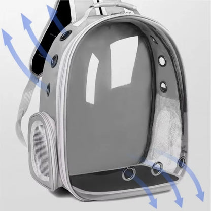 2025 New Space Capsule Transparent Cat Bag Breathable Shoulder Pet Bag Portable Cat Bag Pet Supplies Pet Backpack