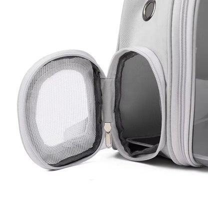 2025 New Space Capsule Transparent Cat Bag Breathable Shoulder Pet Bag Portable Cat Bag Pet Supplies Pet Backpack