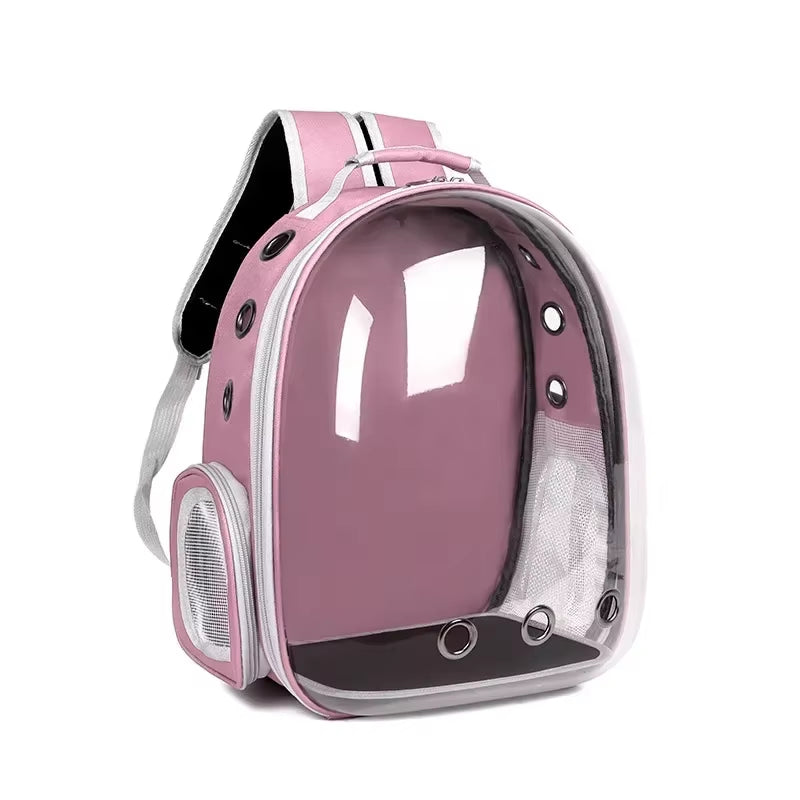 2025 New Space Capsule Transparent Cat Bag Breathable Shoulder Pet Bag Portable Cat Bag Pet Supplies Pet Backpack