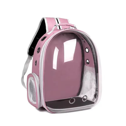 2025 New Space Capsule Transparent Cat Bag Breathable Shoulder Pet Bag Portable Cat Bag Pet Supplies Pet Backpack