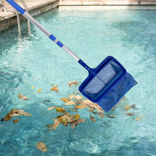 Swimming Pool Cleaning Net Large Capacity Rubbish Cleaning Rake Swimming Pool Cleaning Leaf Skim Net for Cleaning Finest Debris